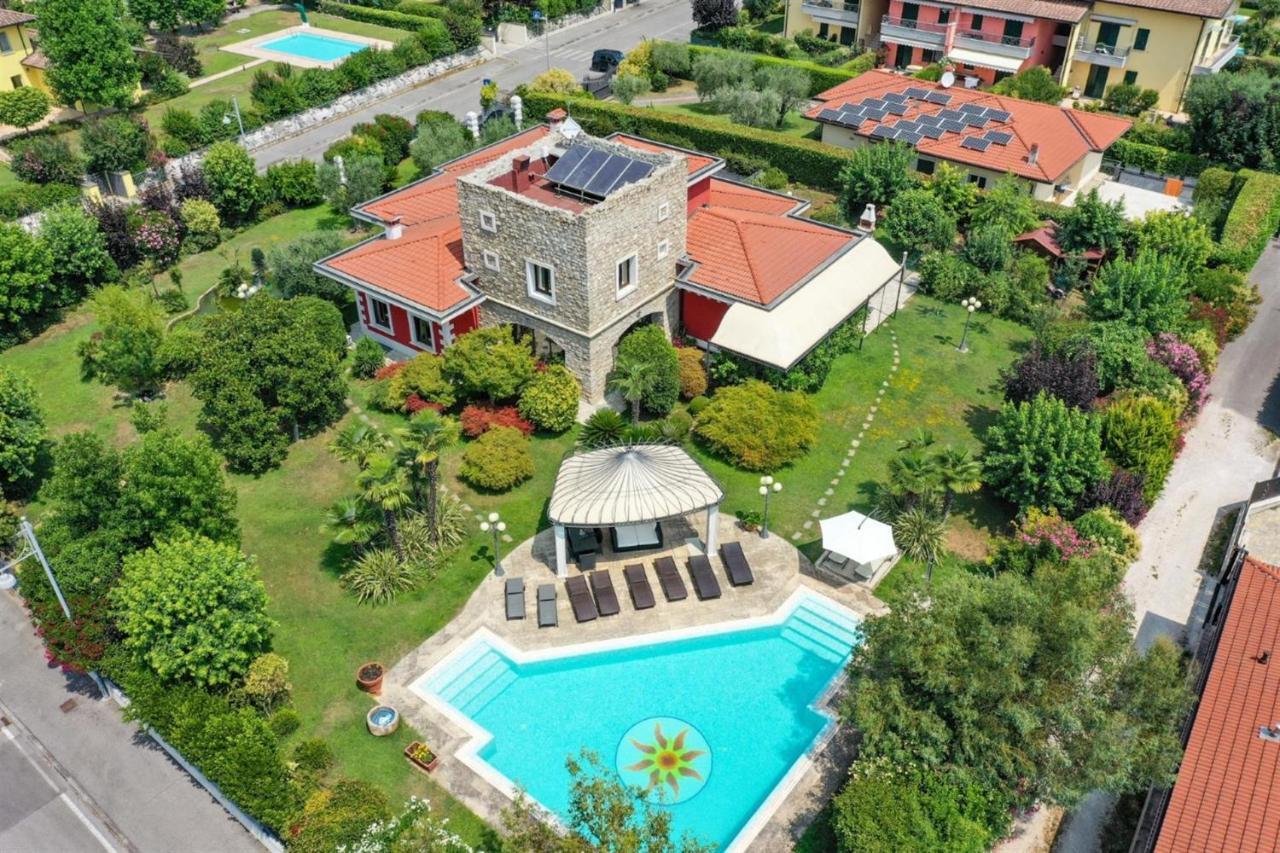 Private Luxury Villa With Pool Moniga del Garda Екстериор снимка