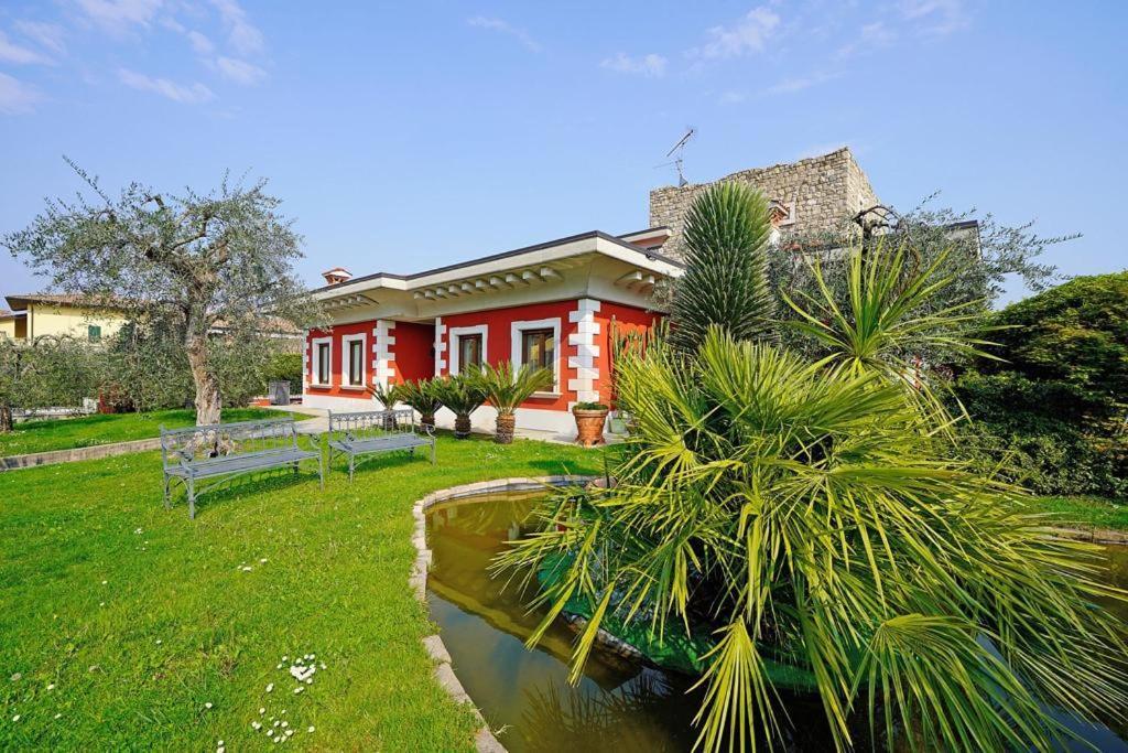 Private Luxury Villa With Pool Moniga del Garda Екстериор снимка