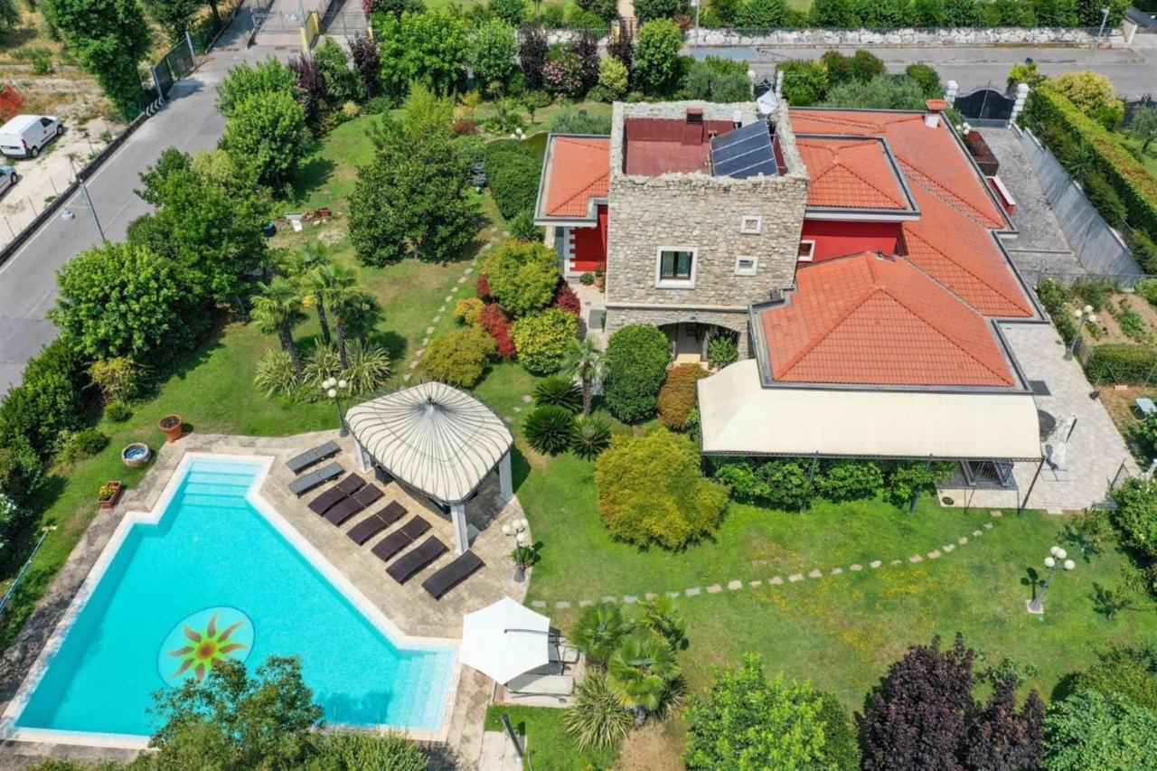 Private Luxury Villa With Pool Moniga del Garda Екстериор снимка